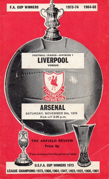 Match programme